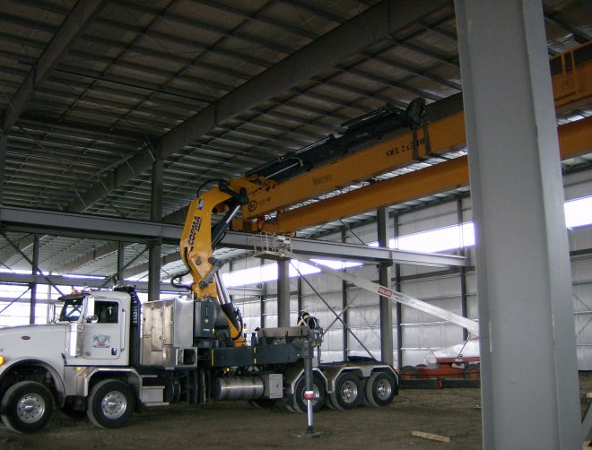 Norsteel Buildings Ltd. Gantry Installation Phoenix