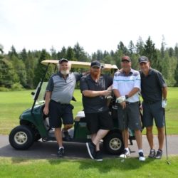 Phoenix Foursome: Bill Dick, Trevor Dick, Ken Woodward and Dr. Mostrenko