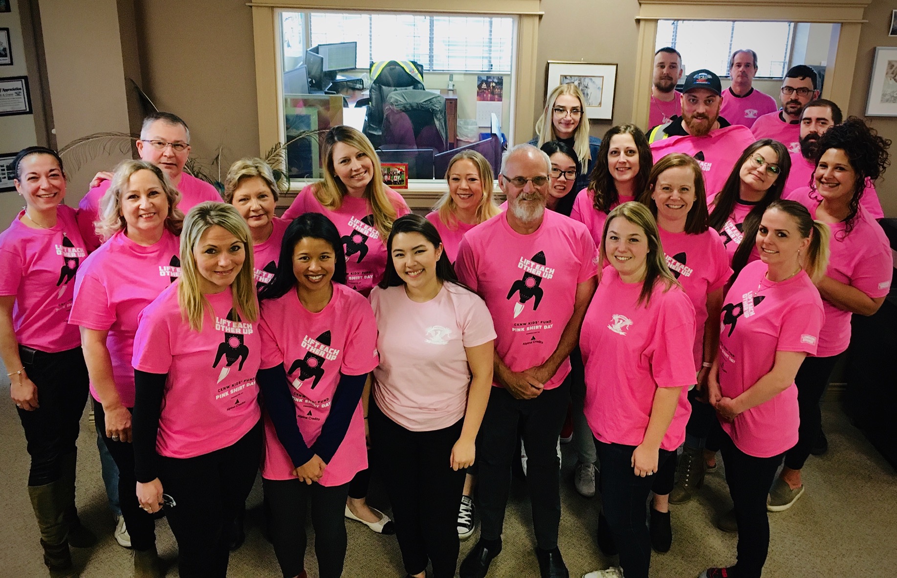 Supporting "Lifting" Each Other Up Campaign Feel Just Right Phoenix